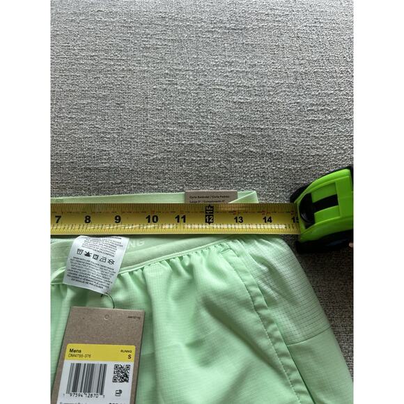 Nike Stride Dri-FIT 5" 2-in-1 Running Shorts Men's Small Green NEW - Picture 7 of 8